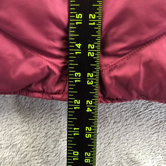 Eddie Bauer Womens Puffer Vest Jaacket Small Full Zip Goose Down Outdoors Winter - Picture 4 of 10